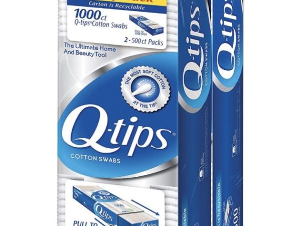 Q-tips Cotton Swabs, 1000 count only $4.65!